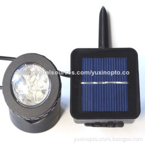 Solar LED underwater light, IP68
